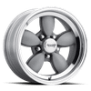 American Racing Vintage VN504 17X8 MAG GRAY CENTER WITH MIRROR LIP 5X4.75 - VN50478034400