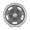 American Racing Vintage VN511 SALT FLAT 20X8 MAG GRAY DIAMOND CUT LIP 5X4.5 - VN51128012400