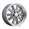American Racing Vintage VN527 427 MONO CAST 15X8 MAG GRAY MACHINED 5X4.75 - VN52758034400