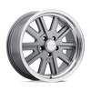 American Racing Vintage VN527 427 MONO CAST 17X7 MAG GRAY MACHINED 5X4.75 - VN52777034400