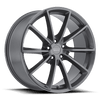 American Racing Vintage VN806 FAST BACK 20X9 ANTHRACITE WITH MACHINED FACE 5X4.5 - VN80629012440