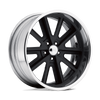 American Racing Vintage VN407 20X10.5 TWO-PIECE HOT ROD BLACK CENTER POLISHED BARREL BLANK - VNB407205XX