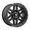 XD XD128 MACHETE 17X9 SATIN BLACK WITH REINFORCING RING 6X5.5 - XD12879068712N