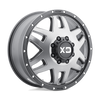 XD XD130 MACHETE DUALLY 17X6.5 MATTE GRAY BLACK RING 8X200 - XD130765824111