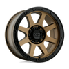 XD XD134 ADDICT 2 17X8.5 MATTE BRONZE MATTE BLACK LIP 5X5.0 - XD13478550600