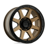 XD XD134 ADDICT 2 17X8.5 MATTE BRONZE MATTE BLACK LIP 6X5.5 - XD13478568600