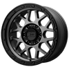 XD XD135 GRENADE OR 17X8.5 MATTE GRAY MATTE BLACK LIP 5X120 - XD13578552400C