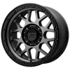 XD XD135 GRENADE OR 18X8.5 MATTE GRAY MATTE BLACK LIP 6X5.5 - XD13588568400