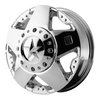 XD XD775 ROCKSTAR 16X6 CHROME - FRONT 8X6.5 - XD77566080299