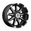 XD XD779 BADLANDS 18X9 GLOSS BLACK MACHINED 6X5.5 - XD77989068318
