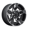 XD XD811 ROCKSTAR II 18X9 MATTE BLACK MACHINED 6X5.0 - XD81189065530 XD XD811 ROCKSTAR II 18X9 MATTE BLACK MACHINED 6X5.0 - XD81189065530