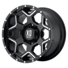 XD XD812 CRUX 17X9 GLOSS BLACK MILLED 6X5.5 - XD81279068318