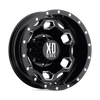 XD XD815 BATALLION 22X8.25 GLOSS BLACK WITH MILLED ACCENTS 8X170 - XD81522887396N