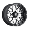 XD XD820 GRENADE 20X9 SATIN BLACK MACHINED FACE 5X5.0 - XD82029050518 XD XD820 GRENADE 20X9 SATIN BLACK MACHINED FACE 5X5.0 - XD82029050518
