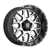 XD XD820 GRENADE 18X9 SATIN BLACK MACHINED FACE 6X5.5 - XD82089068512NUS