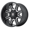 XD XD823 TRAP 20X9 SATIN BLACK WITH MACHINED FACE 6X135/5.5 - XD82329067518