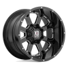 XD XD825 BUCK 25 20X10 GLOSS BLACK MILLED 8X180 - XD82521088324N