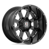 XD XD825 BUCK 25 20X12 GLOSS BLACK MILLED 5X5.5/150 - XD82521286344N