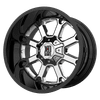 XD XD825 BUCK 25 20X9 PVD CENTER GLOSS BLACK LIP 5X5.5/150 - XD82529086900