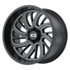 XD XD826 SURGE 22X12 SATIN BLACK MILLED 5X5.0 - XD82622250944N