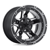 XD XD827 ROCKSTAR III 20X12 MATTE BLACK MACHINED 5X5.5/150 - XD82721286544N