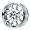 XD XD828 DELTA 20X12 CHROME 5X5.0 - XD82821250244N