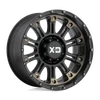 XD XD829 HOSS II 22X12 SATIN BLACK MACHINED DARK TINT 6X135 - XD82922263944N