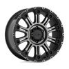 XD XD829 HOSS II 17X9 SATIN BLACK MACHINED GRAY TINT 6X4.5 - XD82979064418