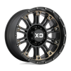 XD XD829 HOSS II 18X9 SATIN BLACK MACHINED DARK TINT 8X170 - XD82989087900