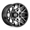 XD XD831 CHOPSTIX 20X10 GLOSS BLACK MACHINED 5X5.0 - XD83121050524N