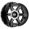 XD XD832 FUSION 18X9 GLOSS BLACK MACHINED 8X170 - XD83289087518