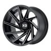 XD XD834 CYCLONE 20X10 SATIN BLACK MILLED 5X5.0 - XD83421050918N