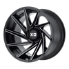 XD XD834 CYCLONE 18X9 SATIN BLACK MILLED 6X135 - XD83489063900