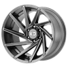 XD XD834 CYCLONE 18X9 SATIN GRAY MILLED 6X4.5 - XD83489064418