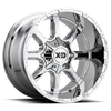 XD XD838 MAMMOTH 20X12 CHROME 5X5.0/5.5 - XD83821235244N