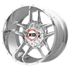 XD XD839 CLAMP 22X10 CHROME 8X6.5 - XD83922080218N