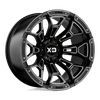 XD XD841 BONEYARD 18X10 GLOSS BLACK MILLED 8X170 - XD84181087318N