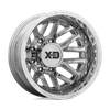 XD XD843 GRENADE DUALLY 20X8.25 CHROME - REAR 8X6.5 - XD843208802198N