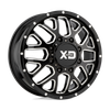 XD XD843 GRENADE DUALLY 20X8.25 GLOSS BLACK MILLED - FRONT 8X210 - XD843208893127