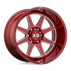 XD XD844 PIKE 20X10 BRUSHED RED WITH MILLED ACCENT 6X5.5 - XD84421068918N