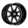 XD XD844 PIKE 20X9 GLOSS BLACK MILLED 6X135 - XD84429063300