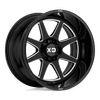 XD XD844 PIKE 20X9 GLOSS BLACK MILLED 6X135 - XD84429063300