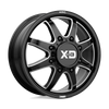 XD XD845 PIKE DUALLY 20X8.25 GLOSS BLACK MILLED - FRONT 8X200 - XD845208823105