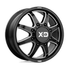 XD XD845 PIKE DUALLY 20X8.25 GLOSS BLACK MILLED - FRONT 8X210 - XD845208893105