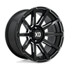 XD XD847 OUTBREAK 17X8 GLOSS BLACK MILLED 5X120 - XD84778052335