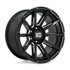XD XD847 OUTBREAK 17X8 GLOSS BLACK MILLED 6X4.5 - XD84778064335