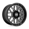 XD XD849 GRENADE 2 20X10 GLOSS BLACK MILLED 5X5.0 - XD84921050312