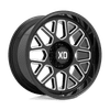 XD XD849 GRENADE 2 20X10 GLOSS BLACK MILLED 5X150 - XD84921058312