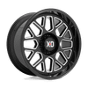 XD XD849 GRENADE 2 20X9 GLOSS BLACK MILLED 5X150 - XD84929058318