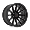 XD XD855 LUXE 17X9 GLOSS BLACK MACHINED WITH GRAY TINT 6X135 - XD85579063418